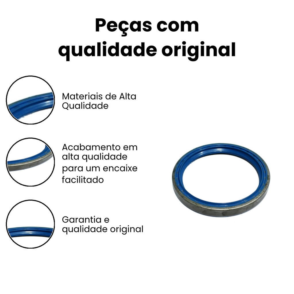 Retentor Cubo Roda Dianteira SABO - L L - Imagem 3