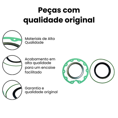 Jogo Reparo Cubo Roda Traseiro Sabó LS LS - Imagem 3