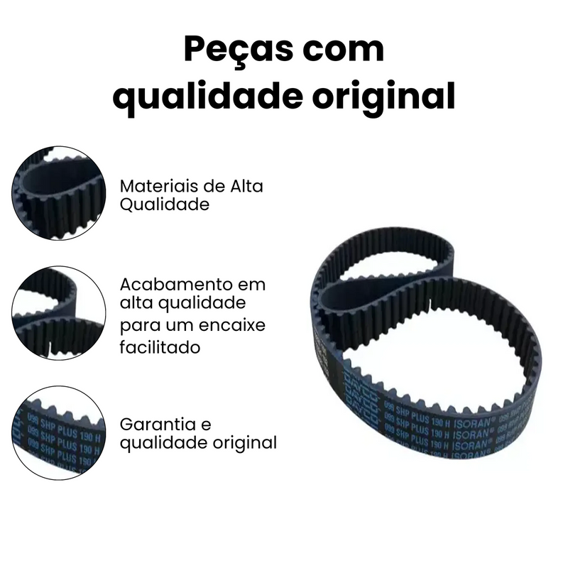 Correia Dentada Hyundai Galloper 2.5 Turbo Diesel 98-03 Mits - Imagem 3
