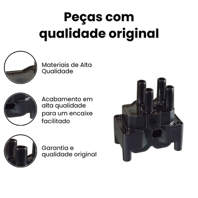 Bobina de Ignição Bosch - KA Focus - Imagem 3