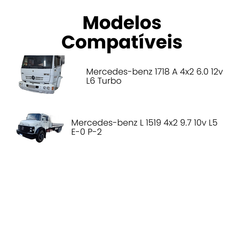 Correia de Acessórios RAW Mercedes-Benz 1718 1720 L1519 L152 - Imagem 4