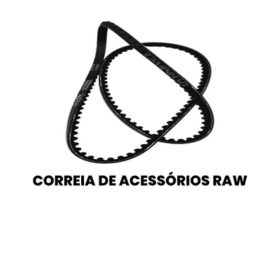 Correia Acessórios Raw Volkswagen Gol 94-13 Parati 94-09 Poi - Imagem 2