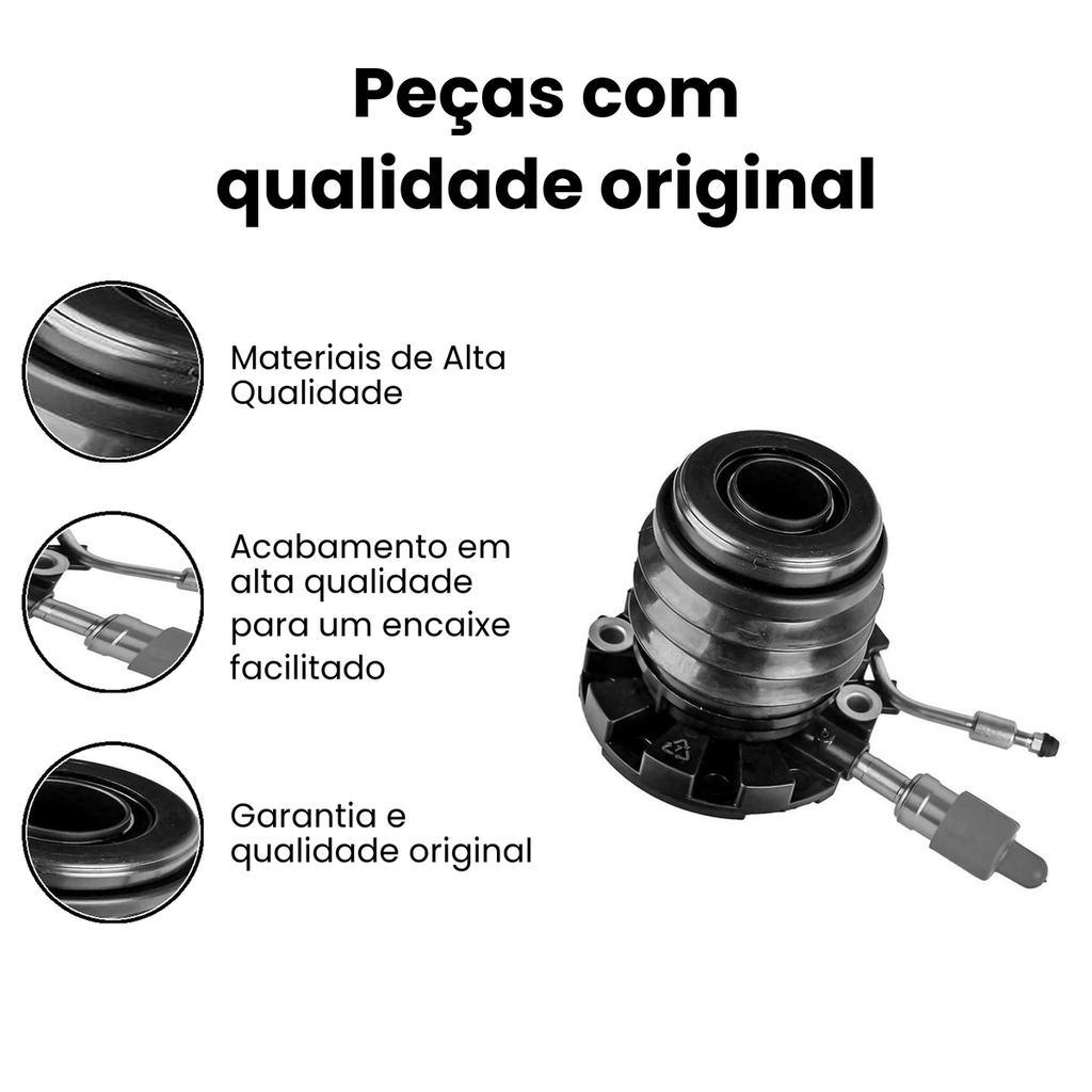 Atuador de Embreagem Hidráulico VALEO Ranger - Imagem 3