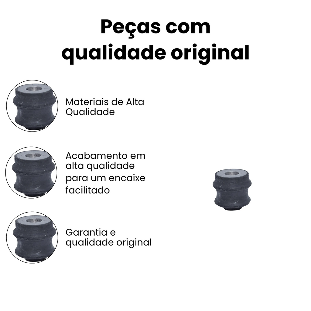 Bucha Traseira Quadro Dianteiro Saveiro Parati - Imagem 3