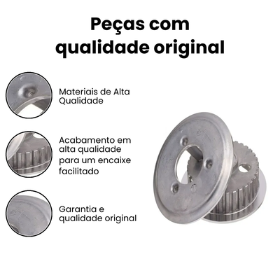 Cubo/Platô Embreagem CG160/XRE190 - LAQUILA - Imagem 3