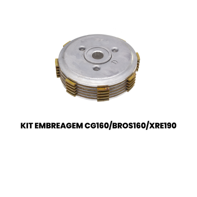 Kit Embreagem CG 160, Bros 160, XRE 190 - LAQUILA - Imagem 2