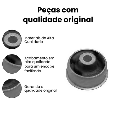 BUCHA BANDEJA TRASEIRO DIREITO/ESQUERDO CHEVROLET 011.1508A - Imagem 3