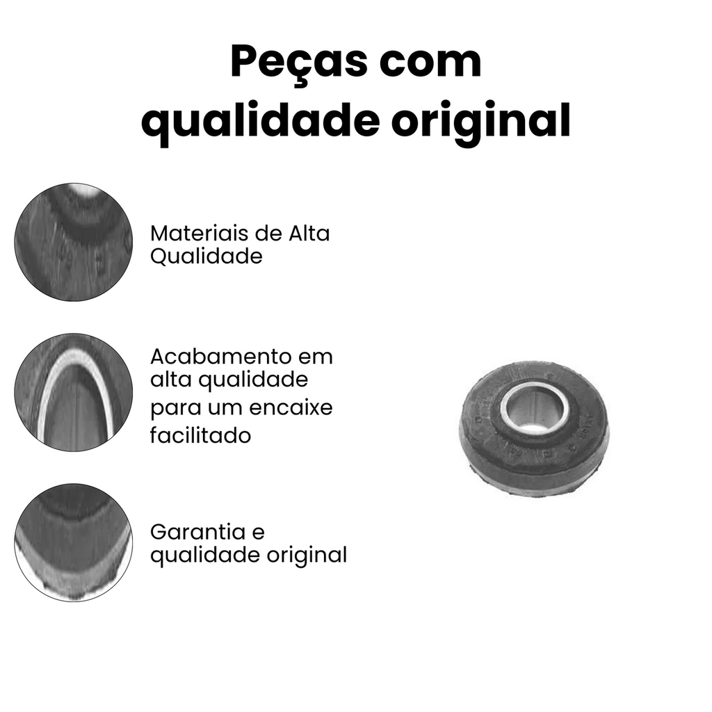 BUCHA BRAÇO DIANTEIRO TRASEIRO FORD | VOLKSWAGEN 11.1588 - Imagem 3