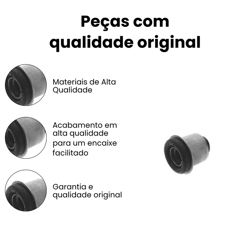 BUCHA DA BANDEJA DIANTEIRA DIREITA / ESQUERDA CHEVROLET 11.1595 - Imagem 3