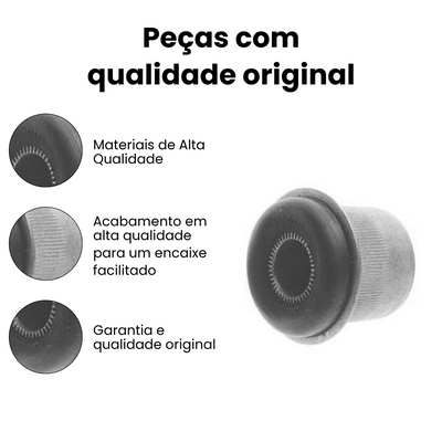 BUCHA DA BANDEJA DIANTEIRO DIREITO / ESQUERDO CHEVROLET 011.1601A - Imagem 3