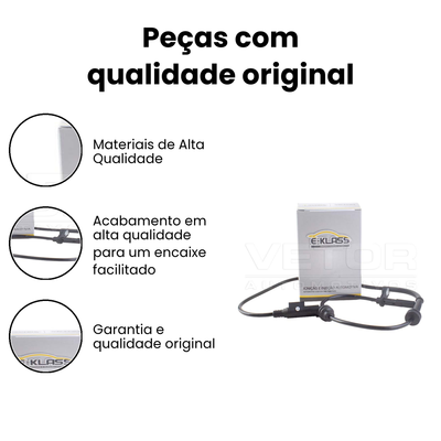 Sensor ABS Traseiro Siena (Dir/Esq) MAXAUTO - Imagem 3