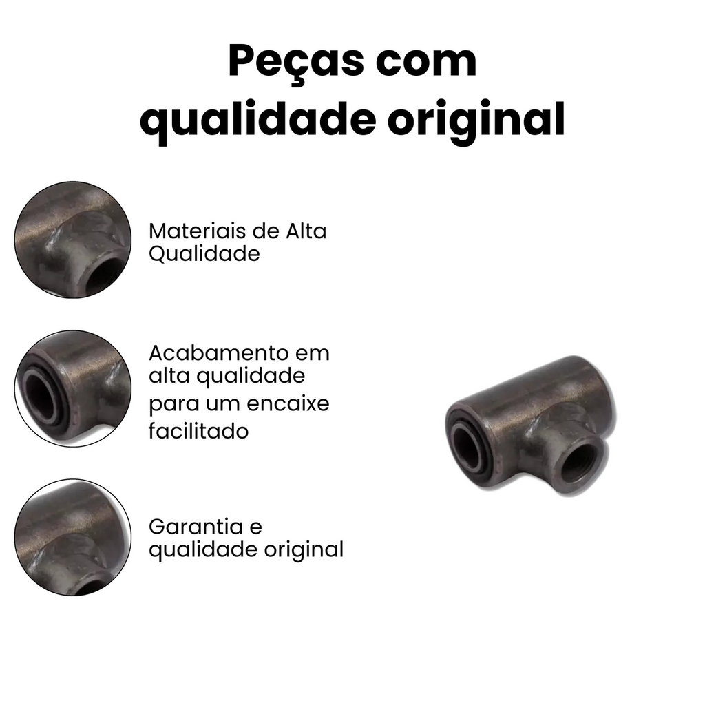 BUCHA AMORTECEDOR DIANTEIRO DIREITO/ESQUERDO INFERIOR FORD 12.0212 - Imagem 3