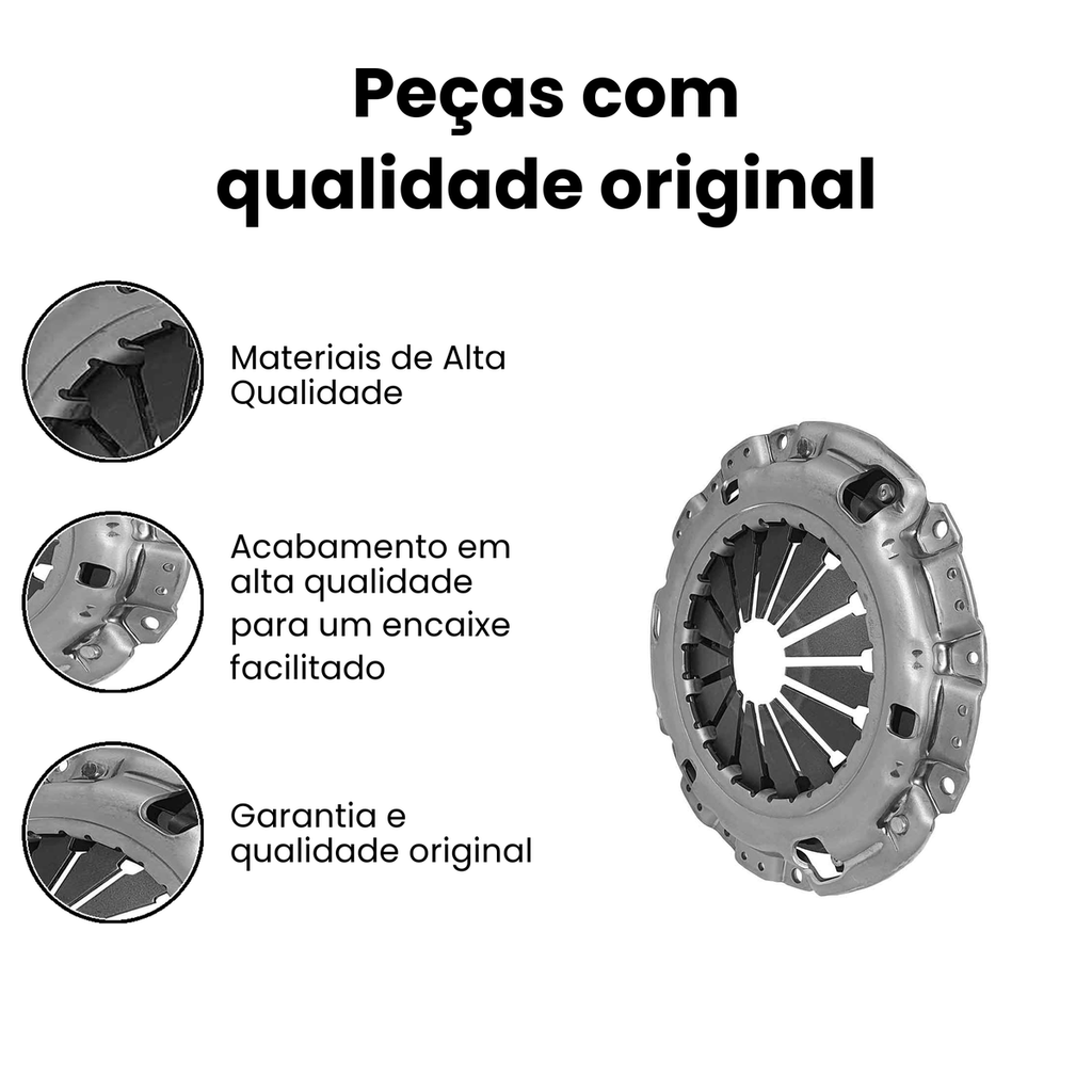 Plato Embreagem Sachs 712 710 (1204) - Imagem 3