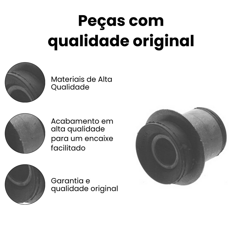 Bucha Bandeja Traseira Direita/Esquerda FIAT 012.0508A - Imagem 3