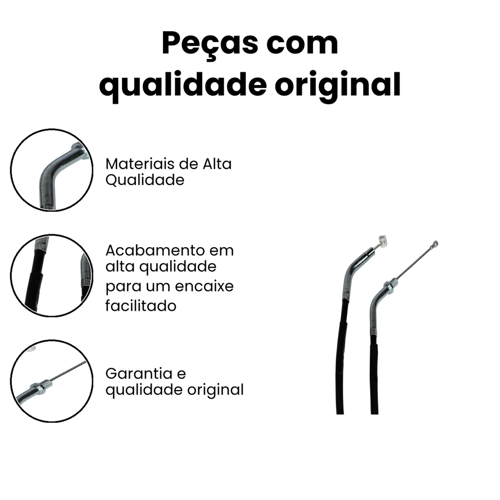 Cabo Embreagem Fazer 250 - YS - Imagem 3