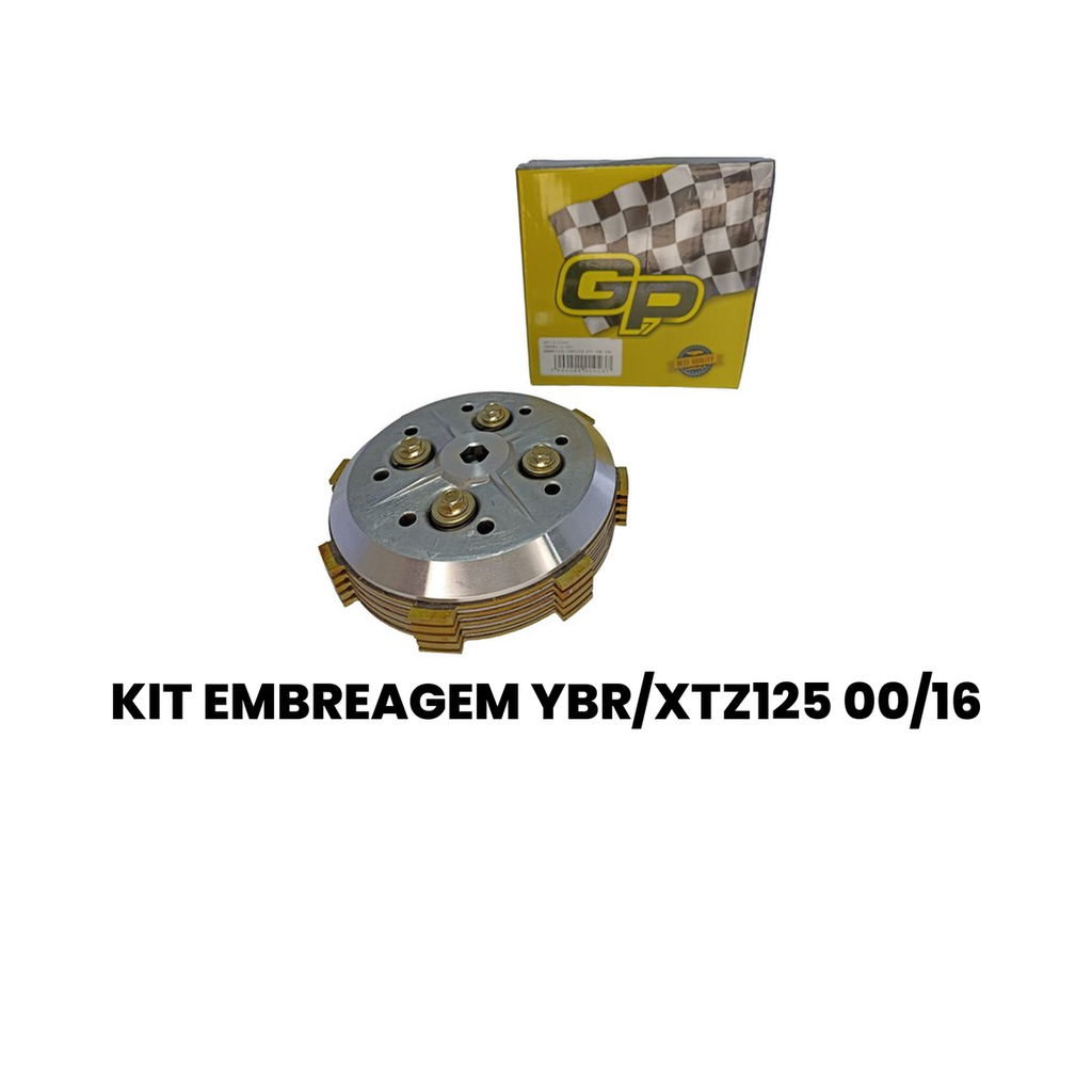Kit Embreagem Yamaha YBR/XTZ125 00/16 - LAQUILA - Imagem 2