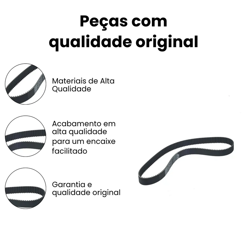 Correia Dentada VW Passat 74-89 Gol 84-96 Voyage 89-97 Parat - Imagem 3