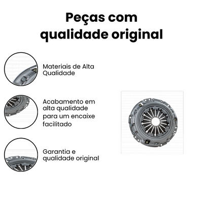 PLATO EMBREAGEM Cargo 6x4 2000-2008 - Imagem 3