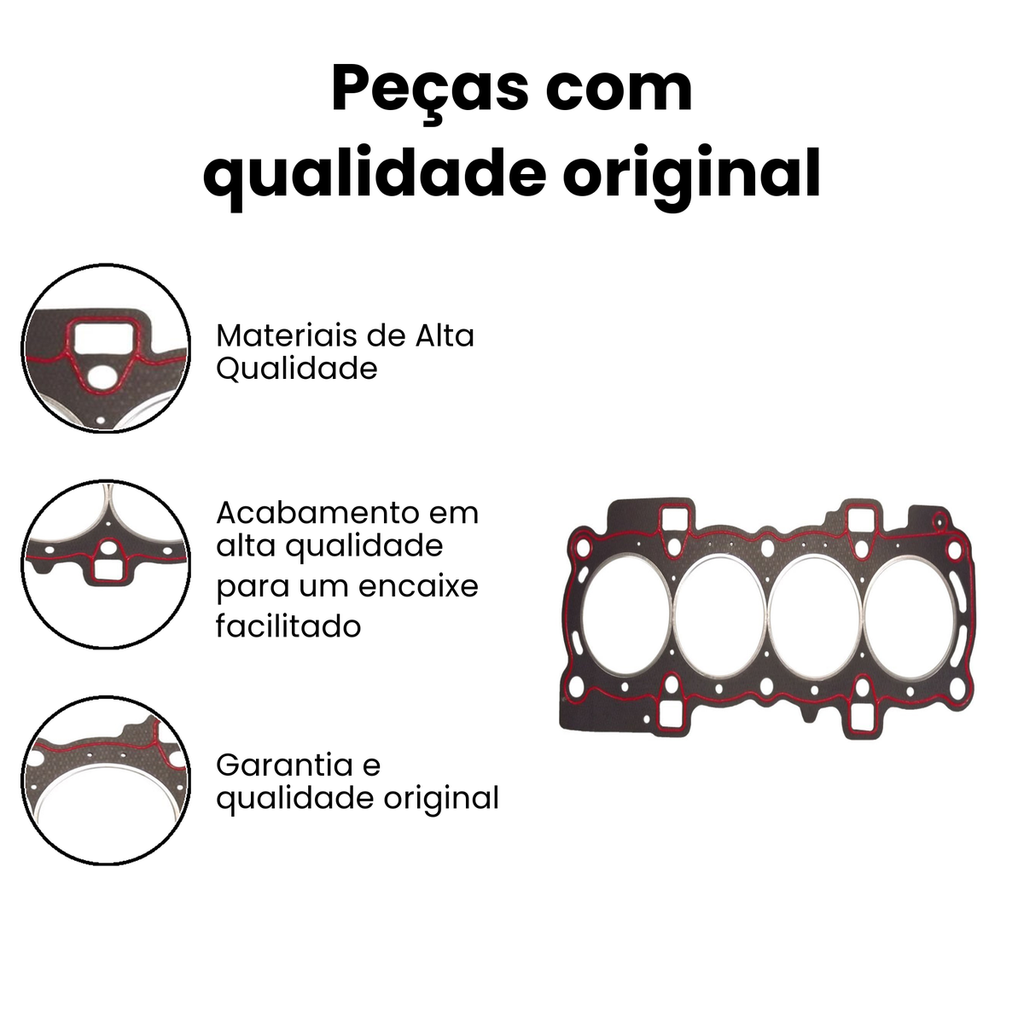Junta de Cabeçote Fiesta - Bastos - 131581PK - Imagem 3