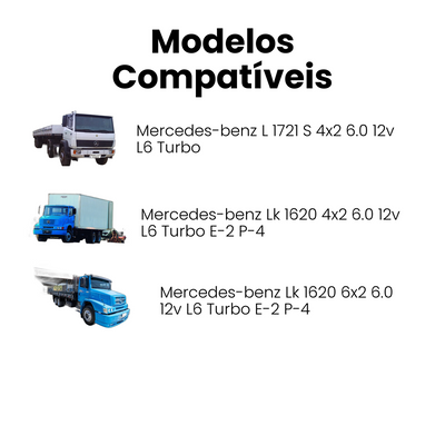 Correia Acessórios Raw Mercedes-Benz L1721 LK1519 LK1620 LS1 - Imagem 4