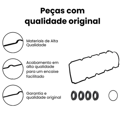 Jogo de Juntas da Tampa de Válvula Idea Palio - Imagem 3