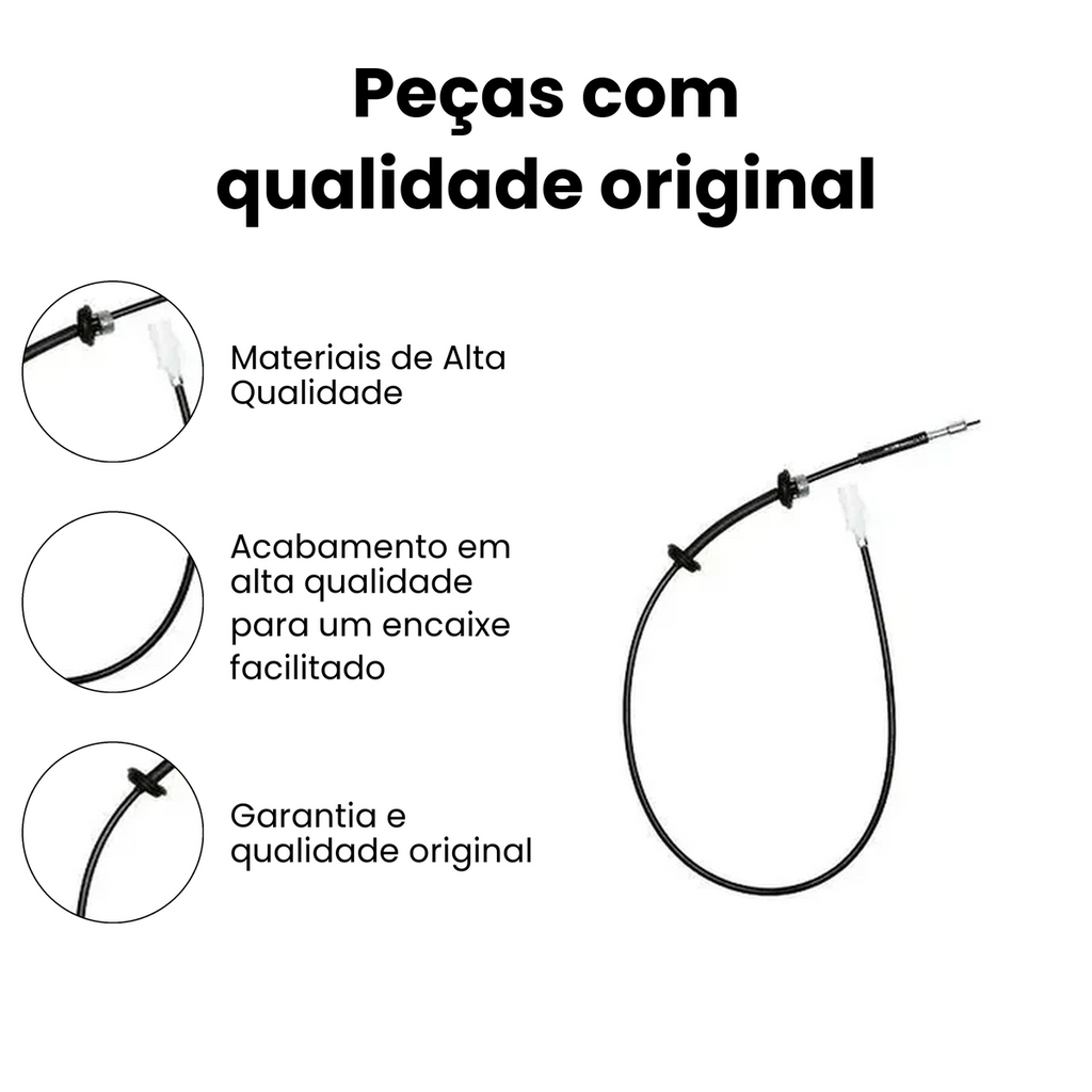 Cabo Velocímetro Volkswagen Gol Parati 94-97 - Imagem 3