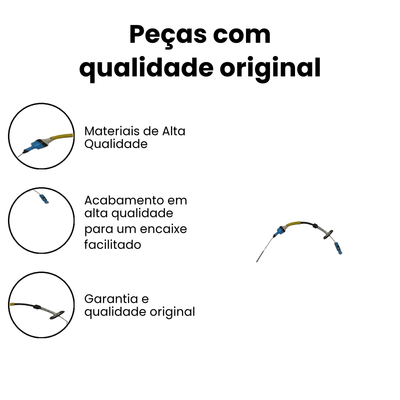 Cabo Embreagem Palio - CABOVEL (145039) - Imagem 3