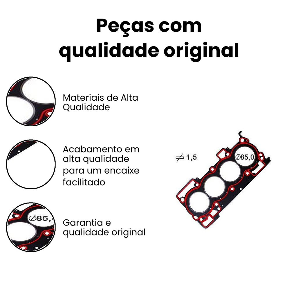 Junta do Cabeçote Sentra - Bastos (151560PK) - Imagem 3