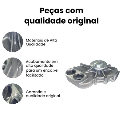 BOMBA D'ÁGUA MERCEDES BENZ 20.064 - Imagem 3
