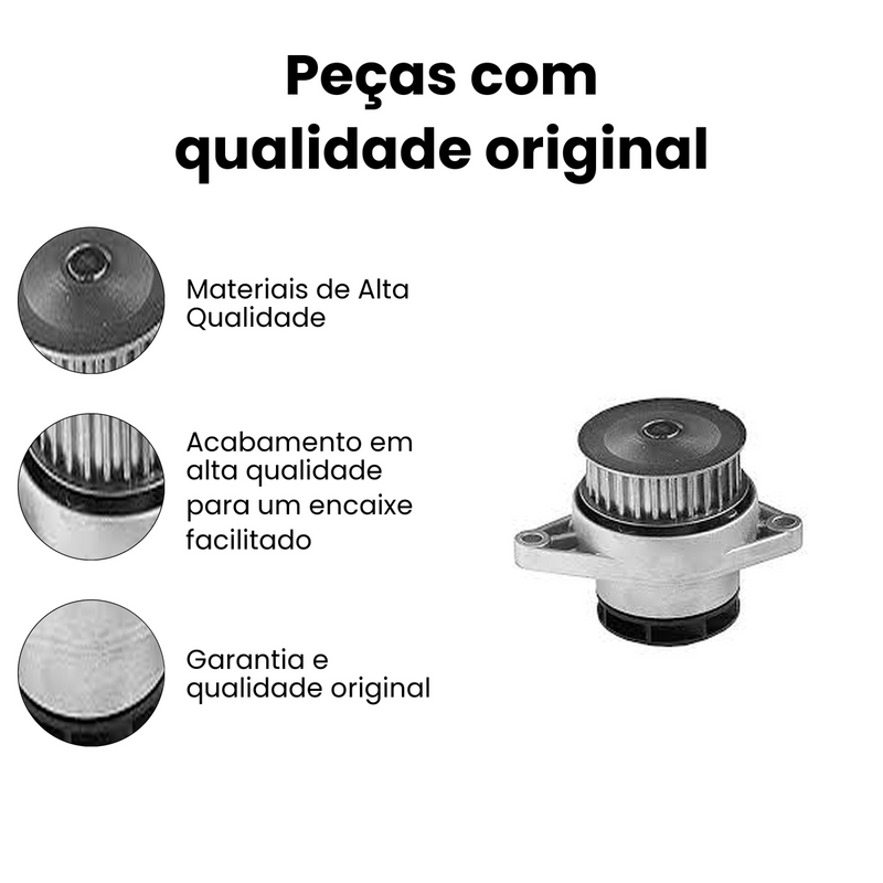 Bomba Água Volkswagen Fox Golf Gol Polo Voyage 2009-2016 - Imagem 3