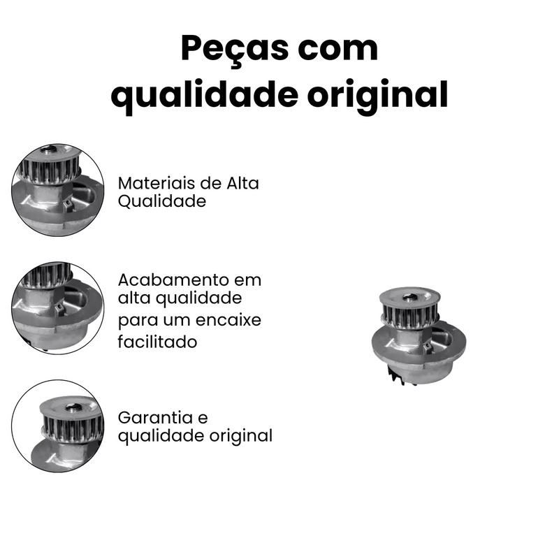 Bomba Água Chevrolet Agile 2001-2020 Celta 2002-2014 Classic - Imagem 3