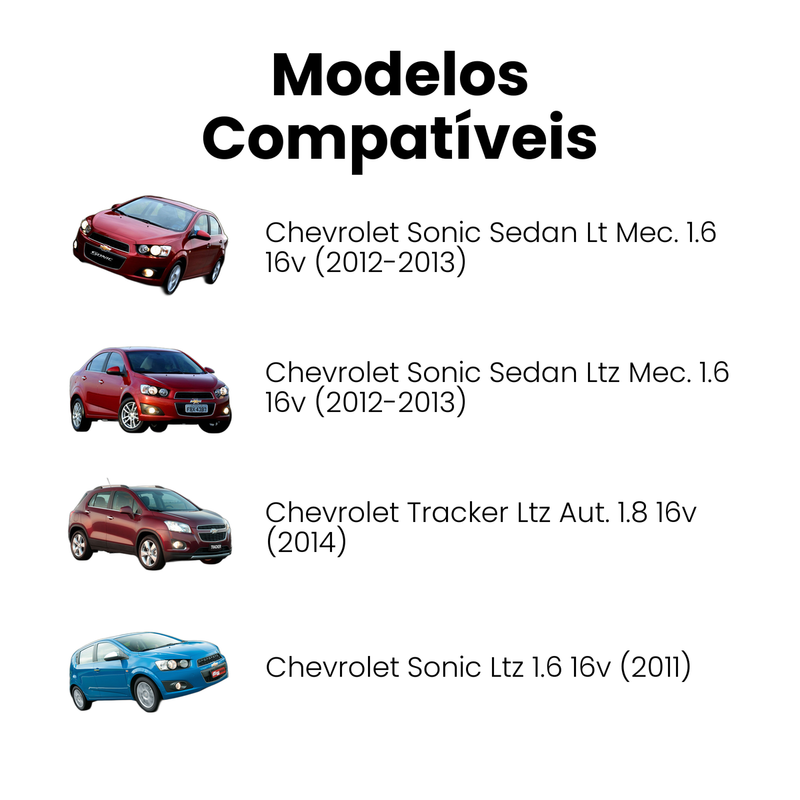 Bomba Água Chevrolet Cruze 1.8 16v 2011-2015 Sonic 1.6 16v 2 - Imagem 4