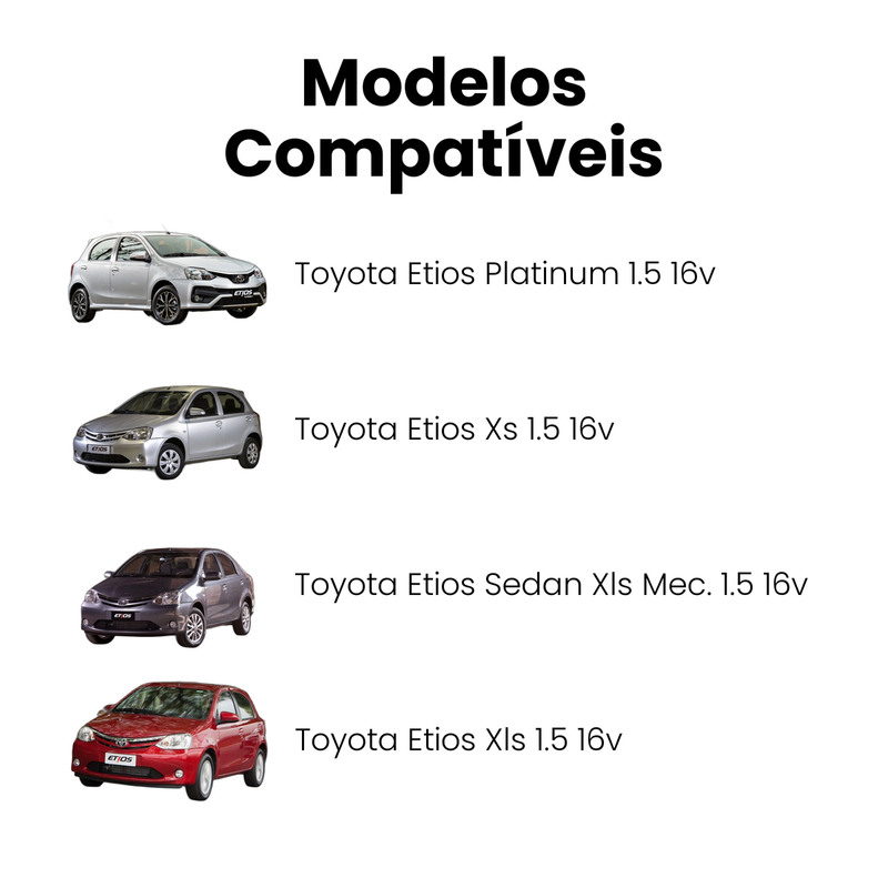 Bomba Água Toyota Etios 1.3 16v 1.5 16v 2012-2016 Sedan Hatc - Imagem 4
