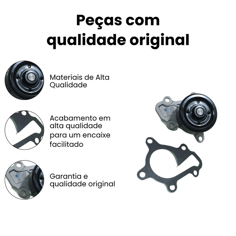 Bomba Água Toyota Etios 1.3 16v 1.5 16v 2012-2016 Sedan Hatc - Imagem 3