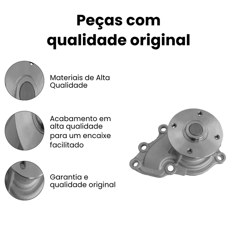 Bomba Água Hyundai HB20 HB20s 2012-2023 Picanto 2013-2023 - Imagem 3
