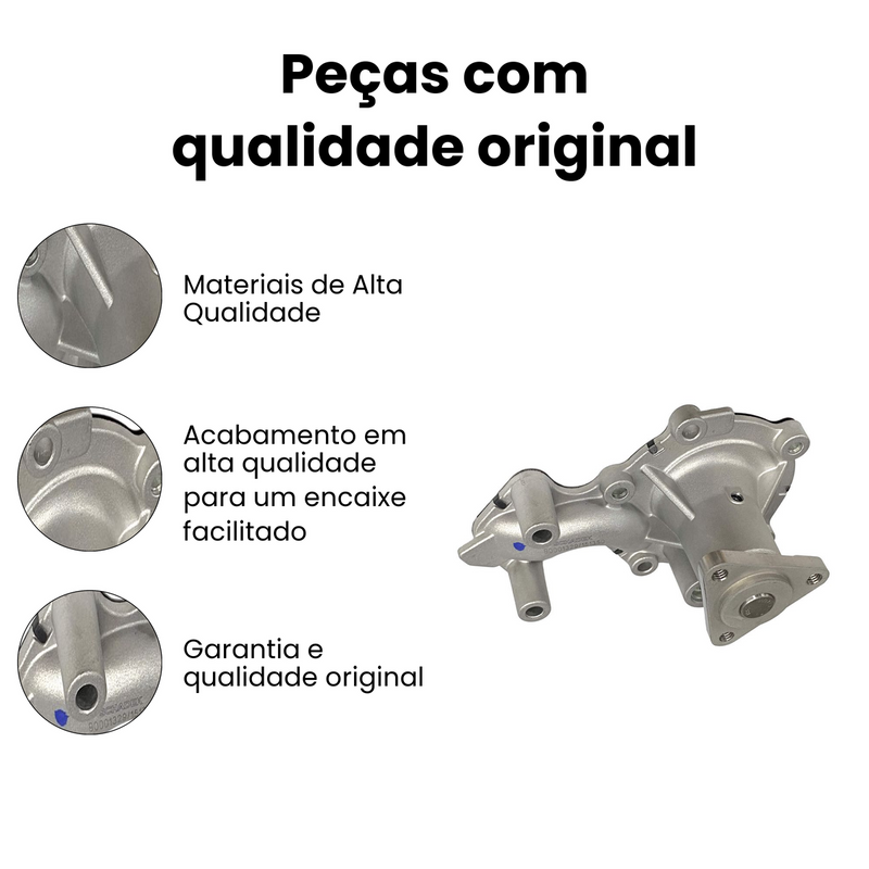 Bomba Água Ford Ka 1.0 12v L3 2014-2020 Freestyle Mec Se Sel - Imagem 3