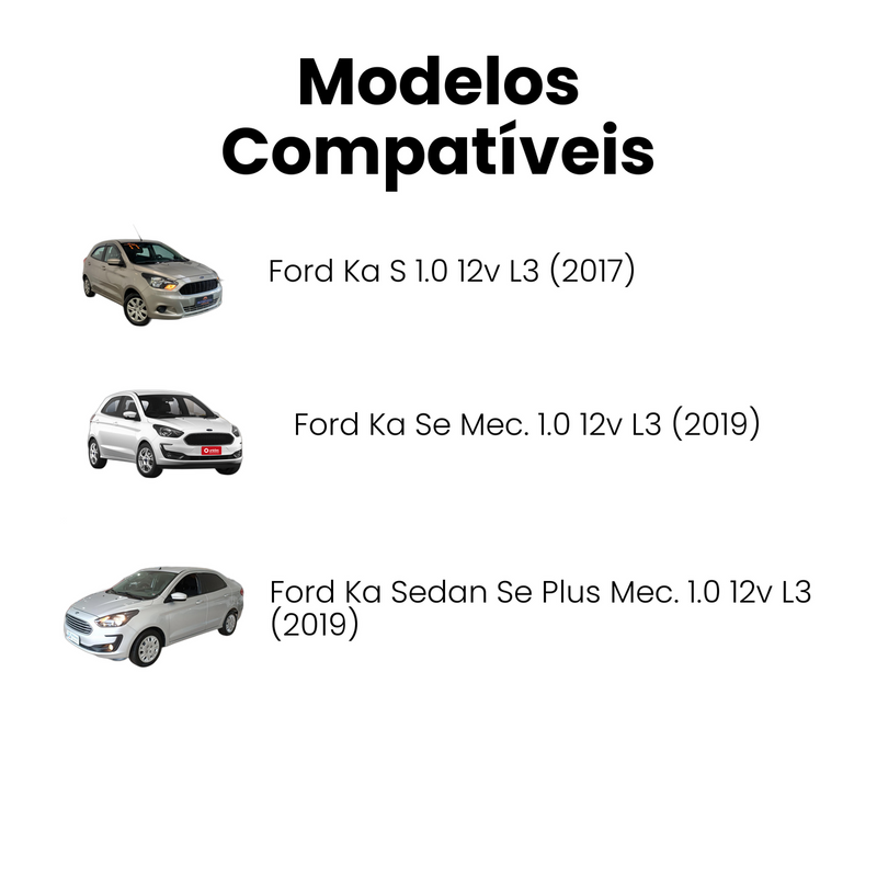 Bomba Água Ford Ka 1.0 12v L3 2014-2020 Freestyle Mec Se Sel - Imagem 4