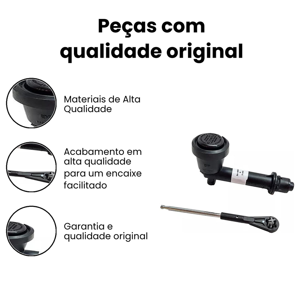 Cilindro Mestre Embreagem VALEO S10 S10 - Imagem 3