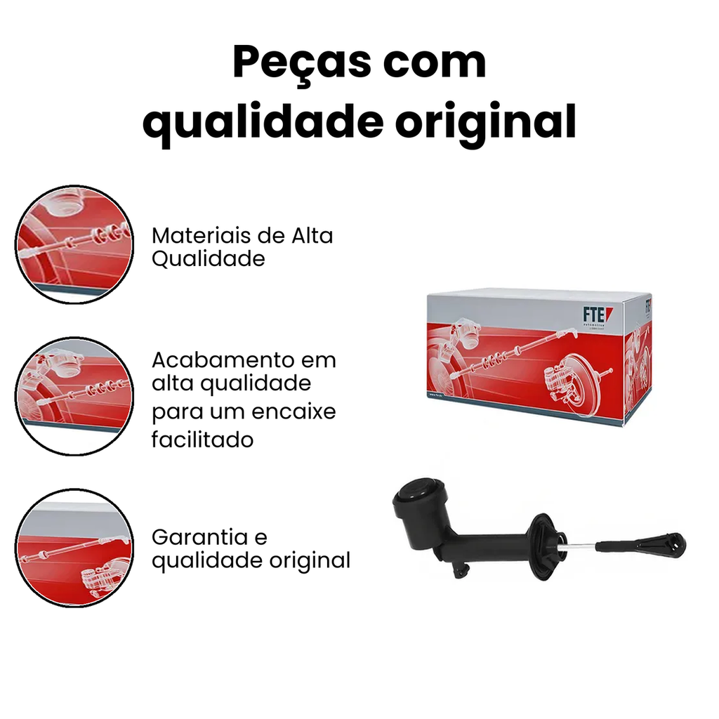Cilindro Mestre Embreagem VALEO S10 - Imagem 3