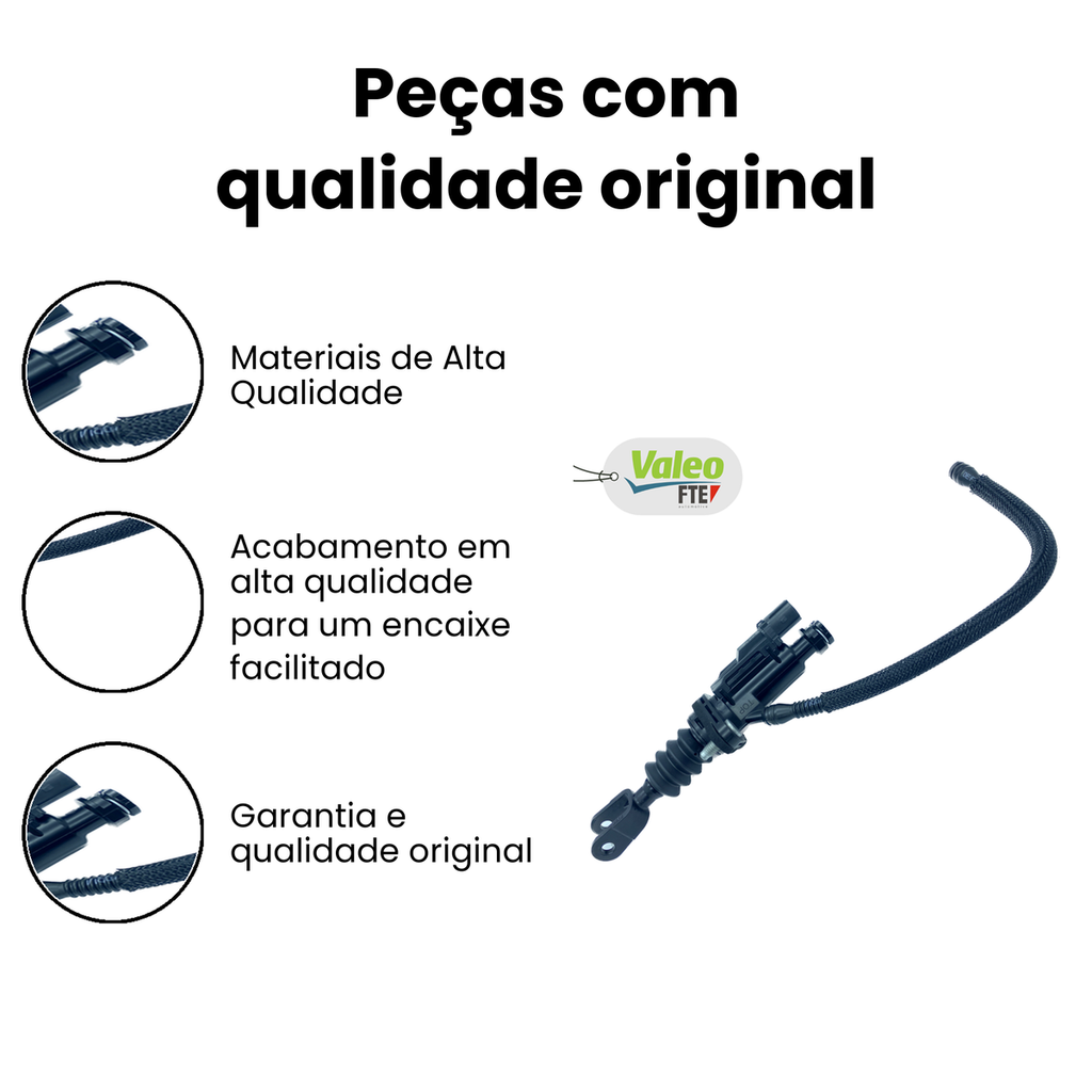 Cilindro Mestre da Embreagem VALEO S10 - Imagem 3
