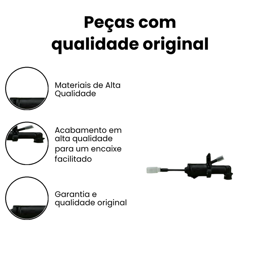 Cilindro Mestre Embreagem VALEO Spacefox Crossfox - Imagem 3