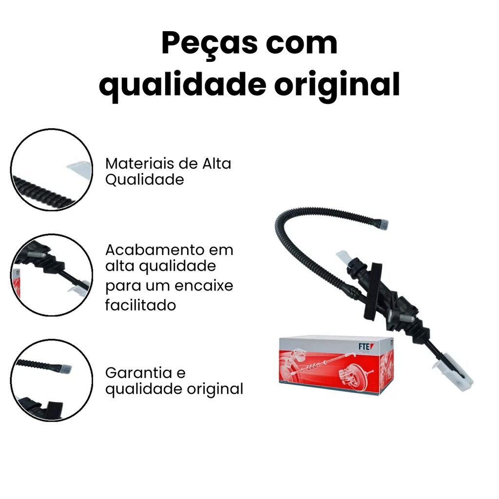 Cilindro Mestre de Embreagem VALEO - Montana - Imagem 3
