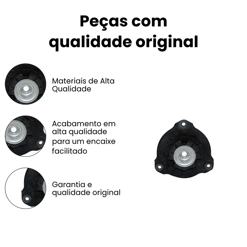 Coxim Amort Diant Jeep Renegade 2015-2022 Compass Toro 2017- - Imagem 3