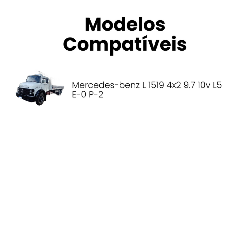 Correia de Acessórios RAW Mercedes-Benz 1718 1720 L1519 L152 - Imagem 4