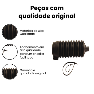 Kit Coifas Caixa Direção Hidráulica - Classic - Imagem 3
