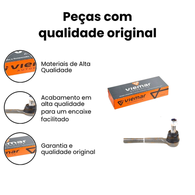Terminal de Direção Dianteiro Bonanza A-20 (Dir/Esq) - Imagem 3