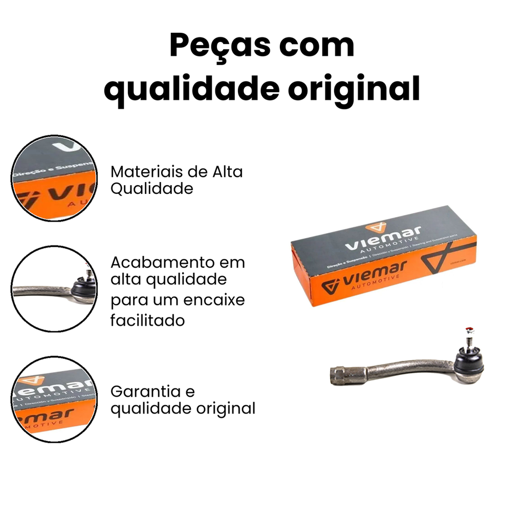 Terminal de Direção Dianteiro Direito Duster - Imagem 3