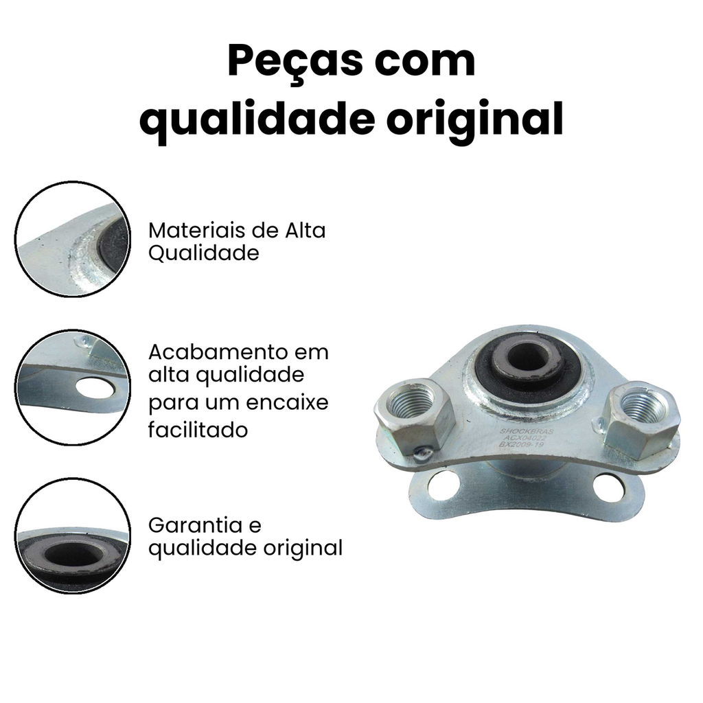 Coxim Câmbio Traseiro Renegade Toro - VGERCIE (3795-5) - Imagem 3