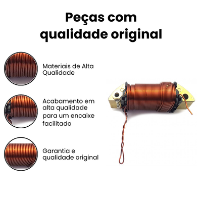 Bobina de Luz Biz/Dream 100 98/16 - ZOUIL - C100 C100 - Imagem 3