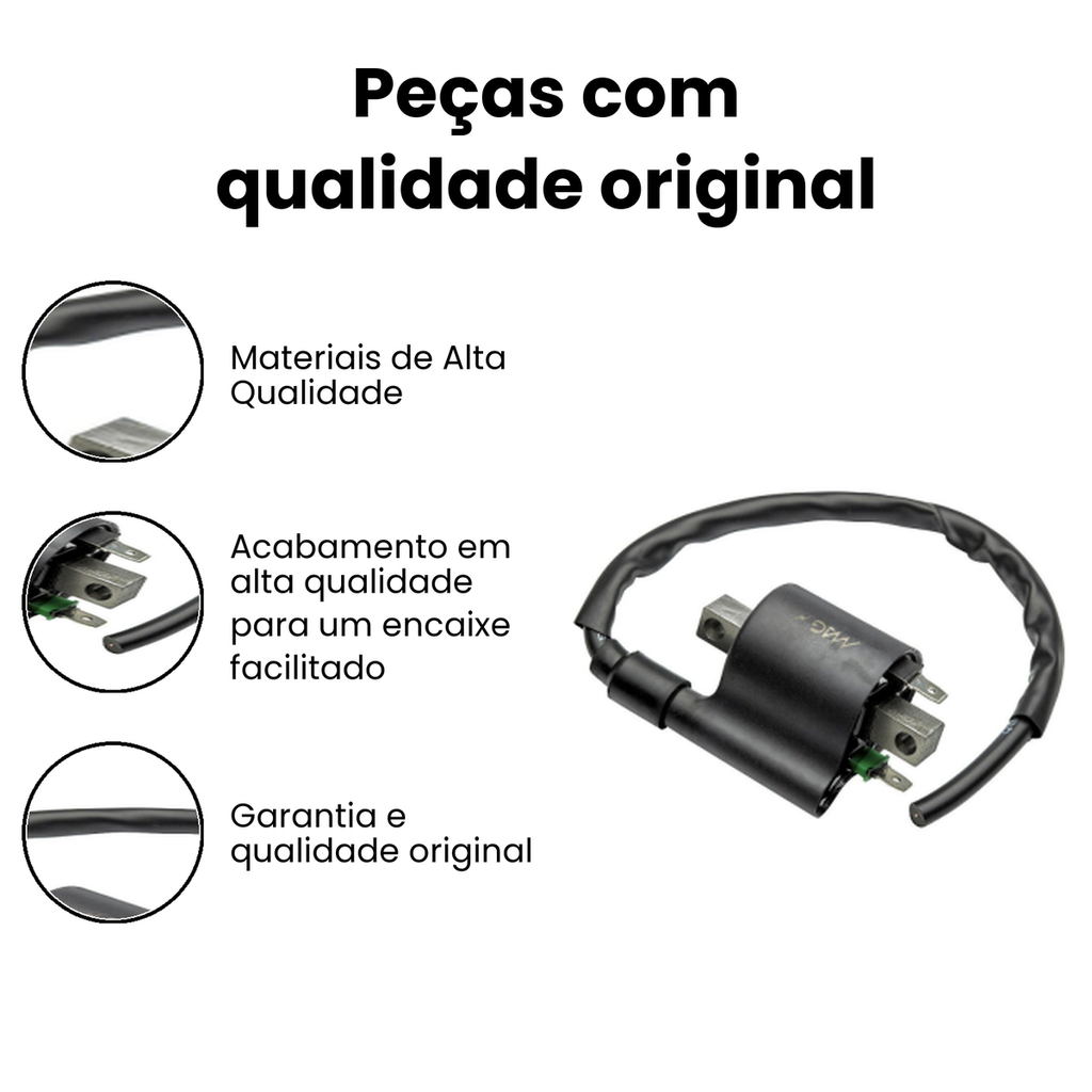 Bobina de Ignição Titan 150 Mix/Flex 09/13 CG CG - Imagem 3